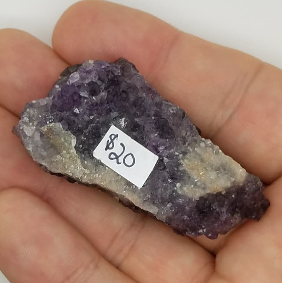 Superb Dark Amethyst Quartz Crystal Cluster | A-Grade | Canadian Thunder Bay