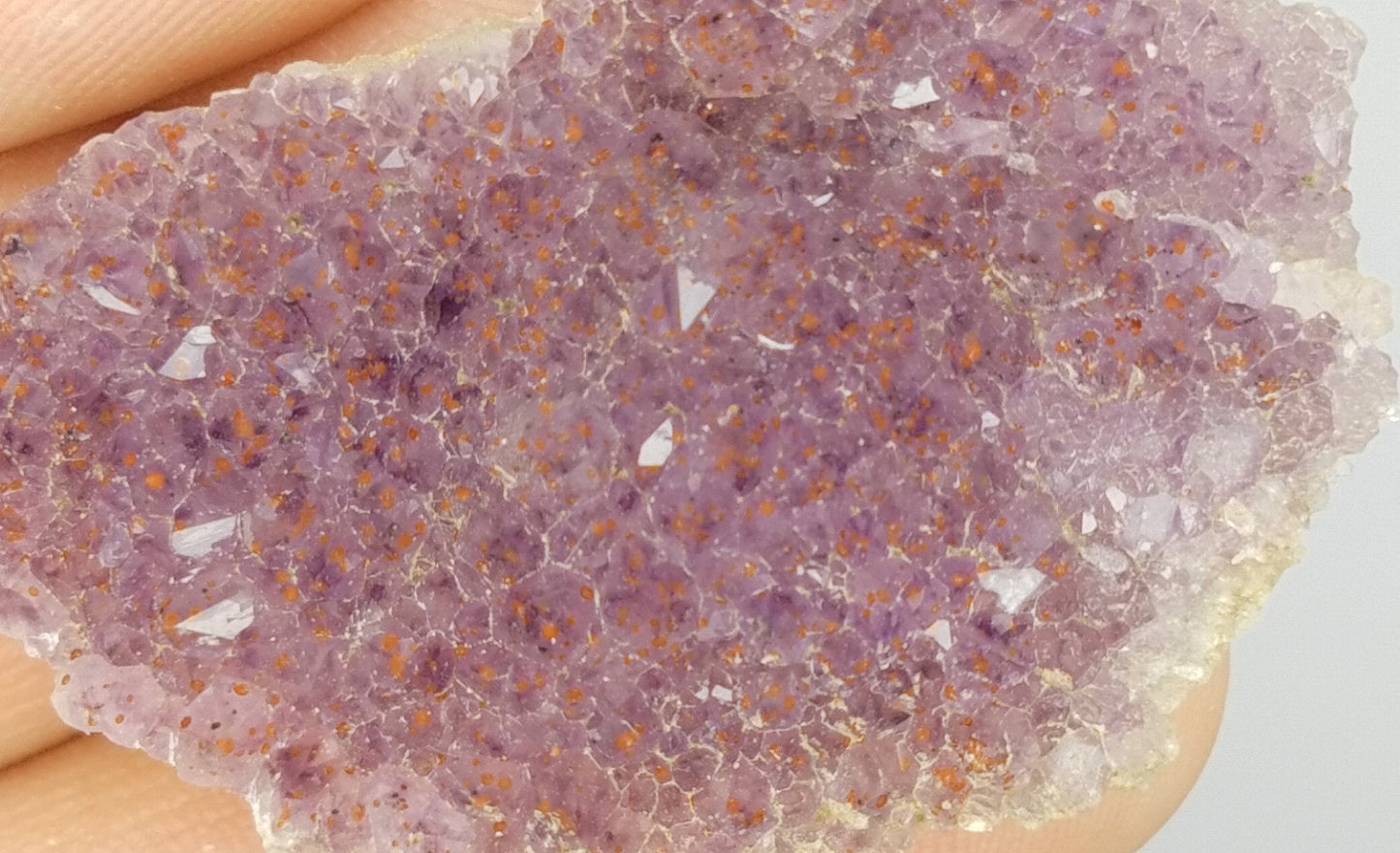 Superb DRUZY Red Cap Amethyst Quartz Crystal Cluster | A-Grade | Canadian Thunder Bay