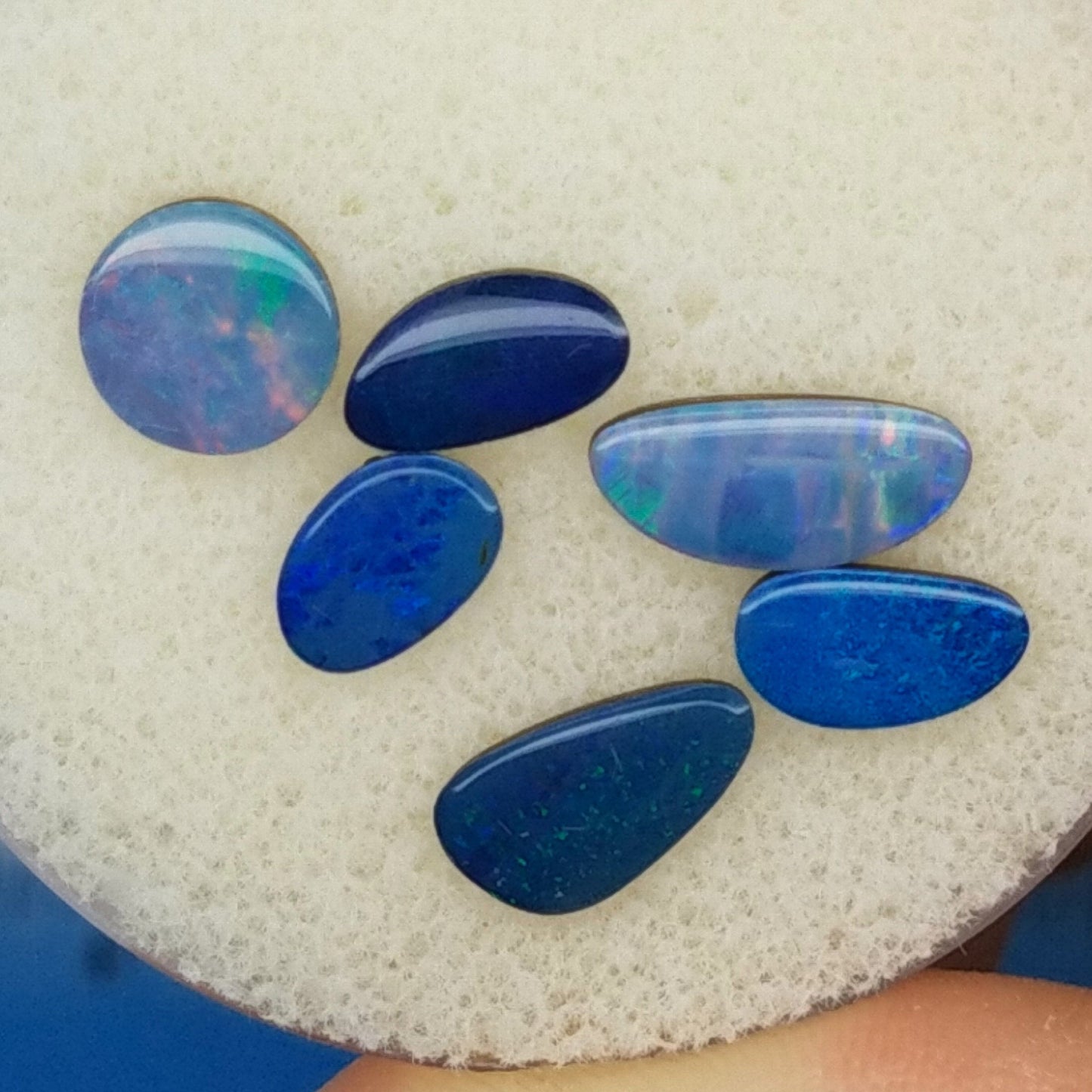 OPAL Cabochons | 6 Piece Wholesale | Jewelry Making | Wire Wrapping - L