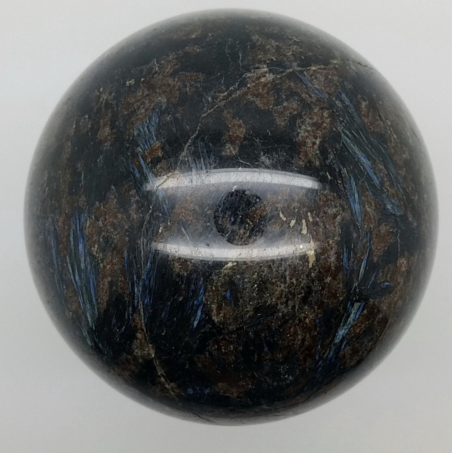 ARFVEDSONITE | Massive Gemstone Sphere | 93mm | #A6
