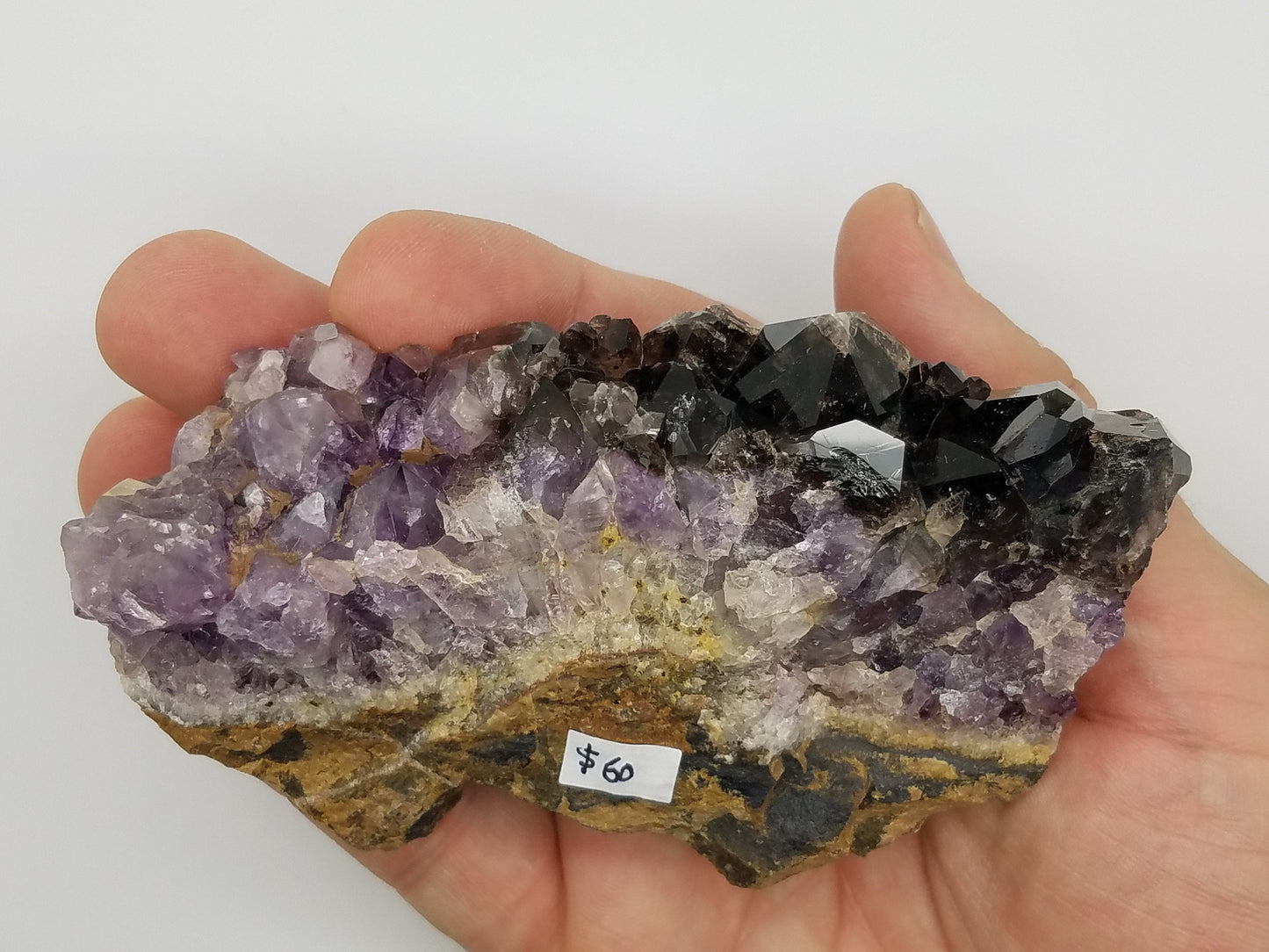 SUPERB SMOKEY AMETHYST | Quartz Crystal Cluster | A-Grade | Canadian Thunder Bay