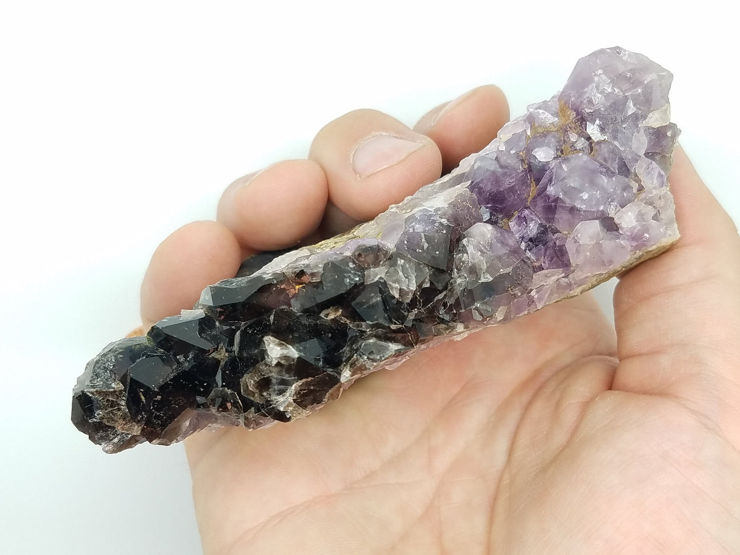 SUPERB SMOKEY AMETHYST | Quartz Crystal Cluster | A-Grade | Canadian Thunder Bay