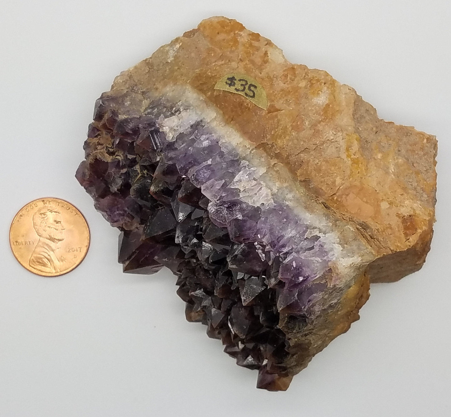 Special RED CAP AMETHYST | Quartz Crystal Cluster | A-Grade | Canadian Thunder Bay