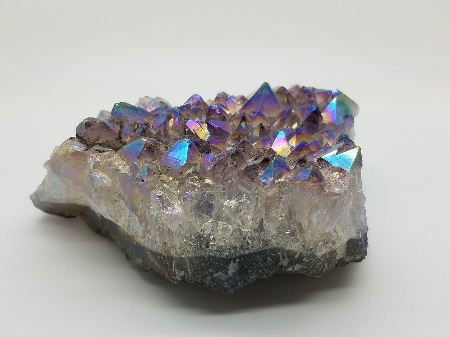 Large Amethyst Aura | Mystical Quartz Crystal Cluster