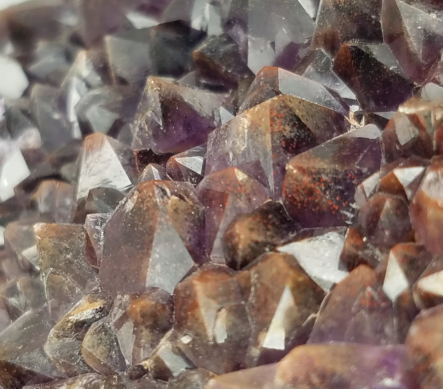 Special RED CAP AMETHYST | Quartz Crystal Cluster | A-Grade | Canadian Thunder Bay