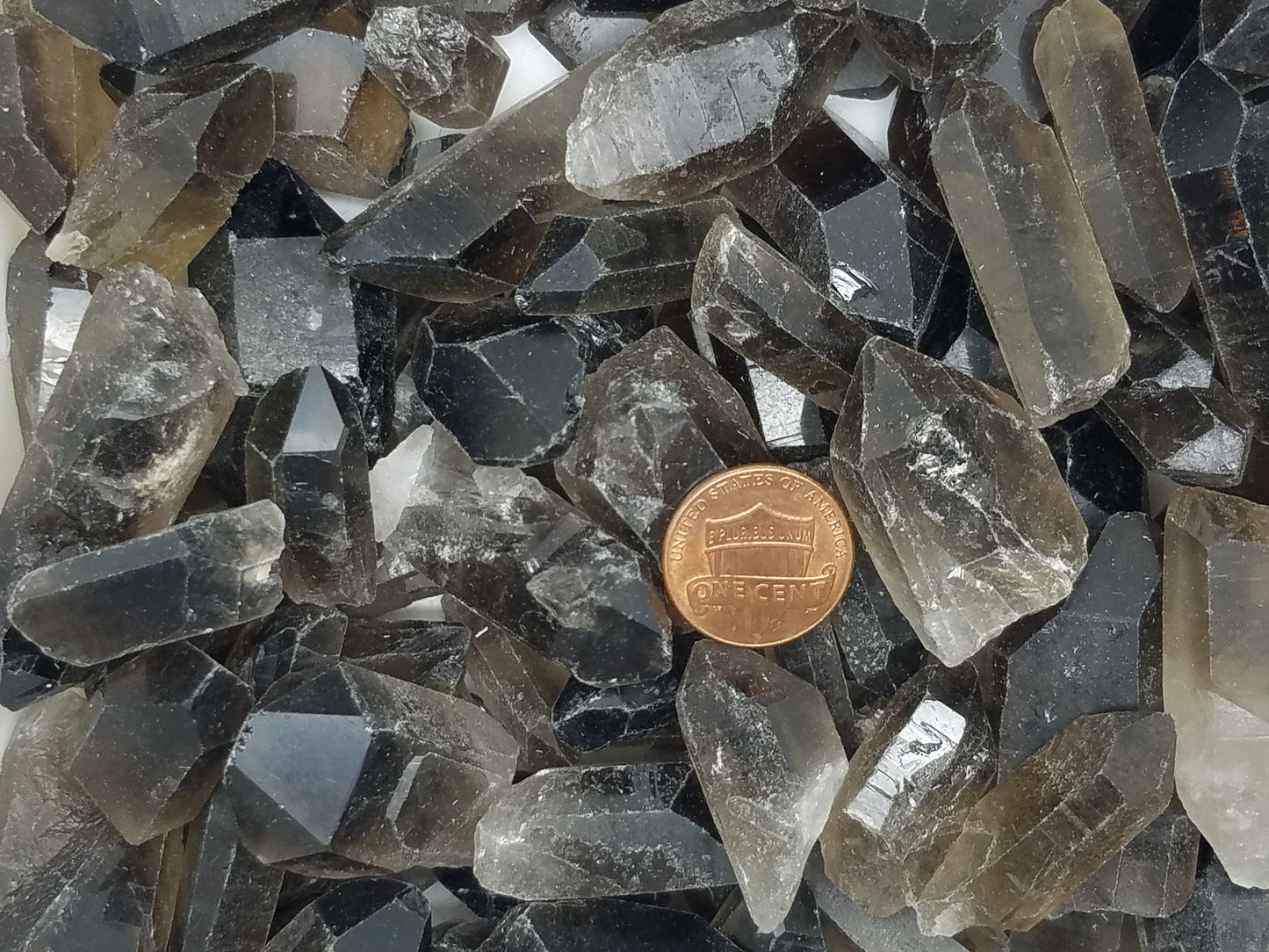 Smokey Quartz Points Small 4oz