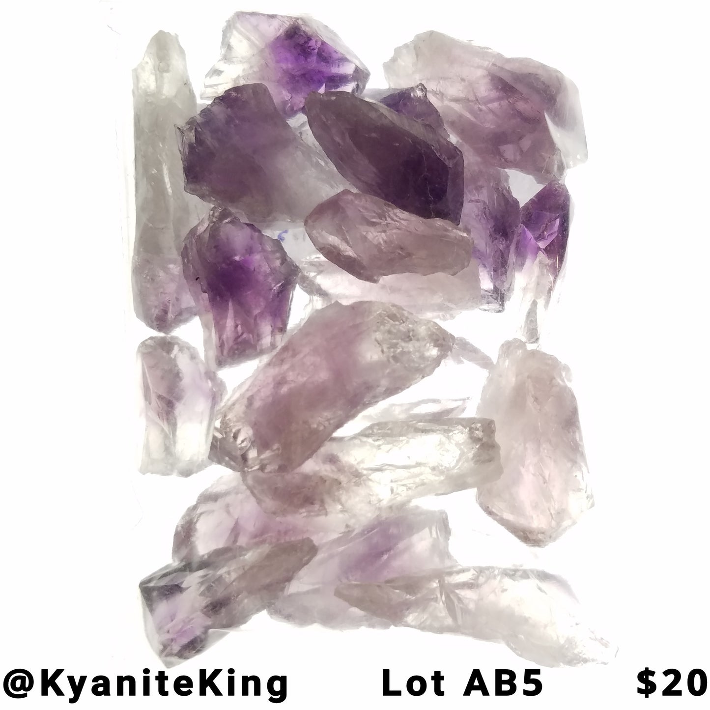 Amethyst Small Crystal Points 5 Lots Available!!