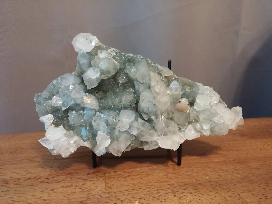 Apophyllite Geode Cluster -