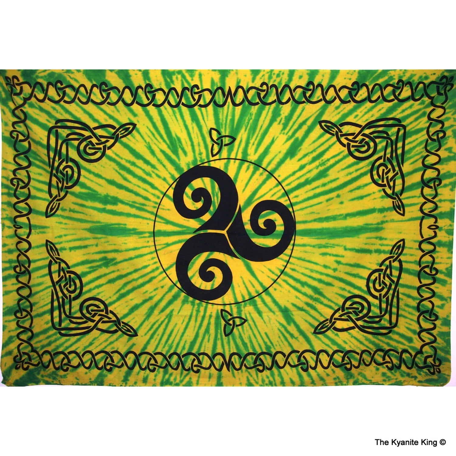 sm tapestry celtic swirl green