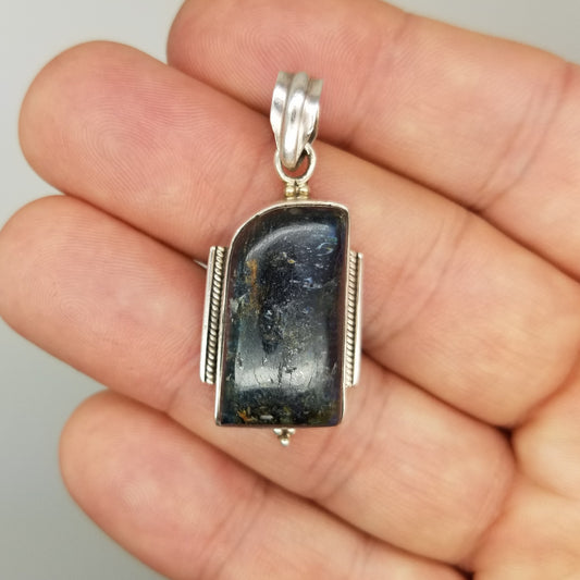 Blue Kyanite Pendant - The Meteorite Traders