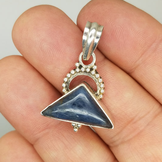 Blue Kyanite Pendant - The Meteorite Traders