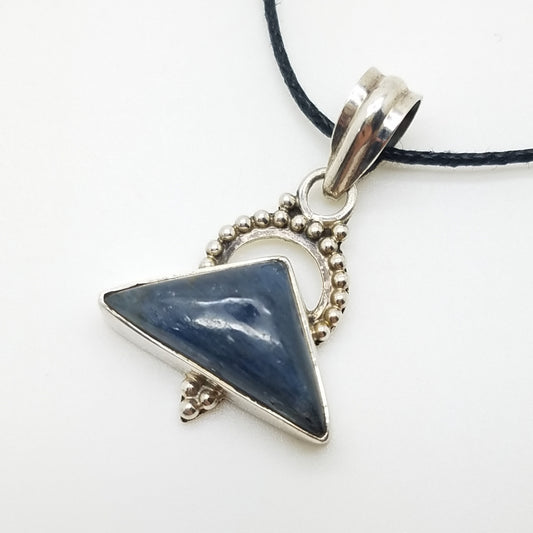 Blue Kyanite Pendant - The Meteorite Traders