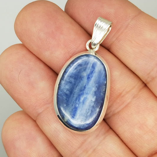 Blue Kyanite Pendant - The Meteorite Traders