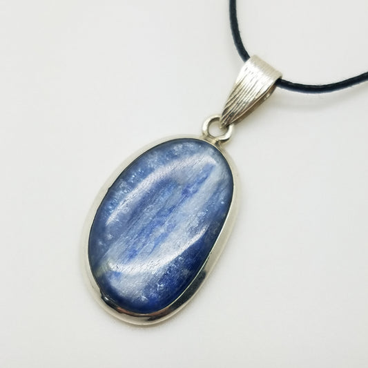 Blue Kyanite Pendant - The Meteorite Traders