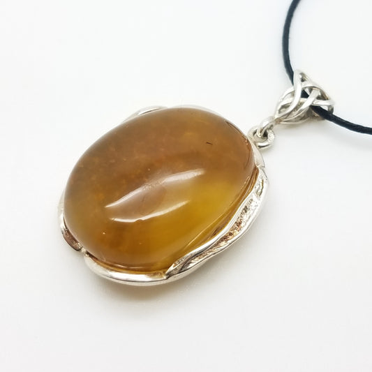Baltic Amber Pendant - The Meteorite Traders