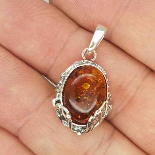 Baltic Amber Classic Pendant - The Meteorite Traders