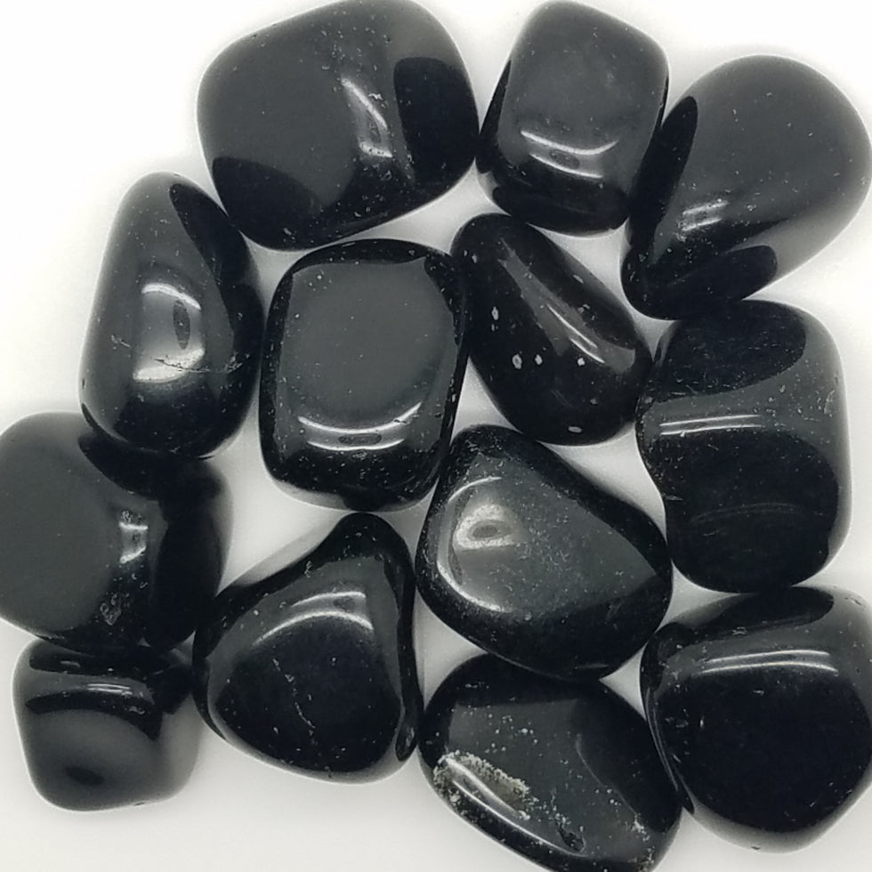 Tumbled Black Obsidian 1pc - The Meteorite Traders