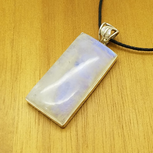 Rainbow Moonstone Pendant - The Meteorite Traders