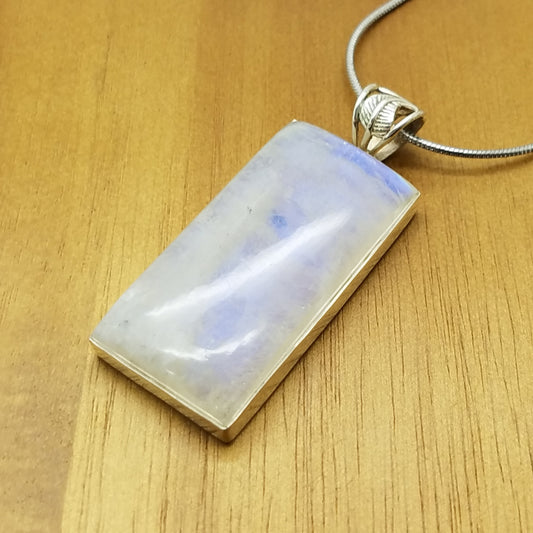 Rainbow Moonstone Pendant - The Meteorite Traders