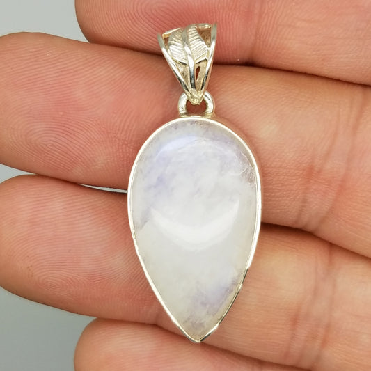 Rainbow Moonstone Pendant - The Meteorite Traders