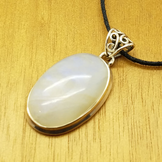 Rainbow Moonstone Pendant - The Meteorite Traders