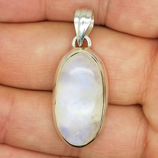 Rainbow Moonstone Pendant - The Meteorite Traders