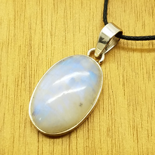 Rainbow Moonstone Pendant - The Meteorite Traders