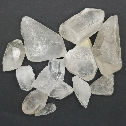 Clear Quartz Crystals C-Grade 4oz - The Meteorite Traders