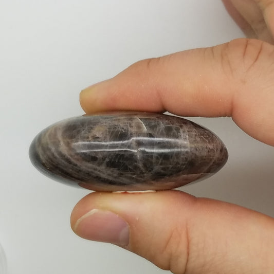 Black Moonstone Heart Shape - The Meteorite Traders