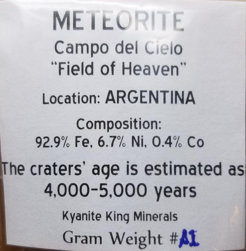 The Guardian Stone | Meteorite Pendants | Campo Del Cielo - The Meteorite Traders