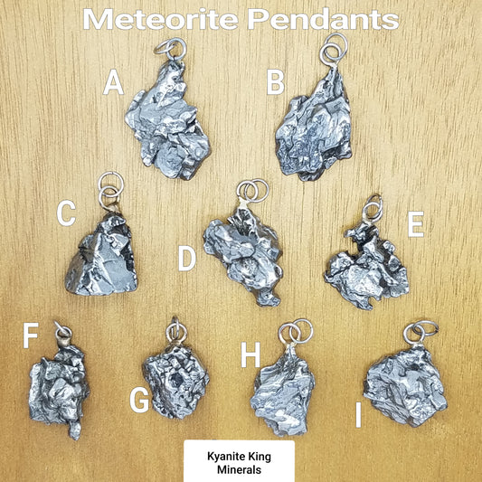 Meteorite pendants campo del cielo