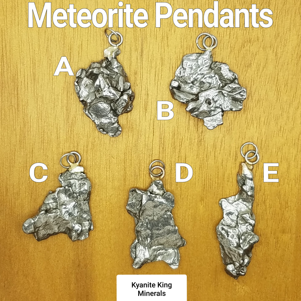 Meteorite pendants campo del cielo