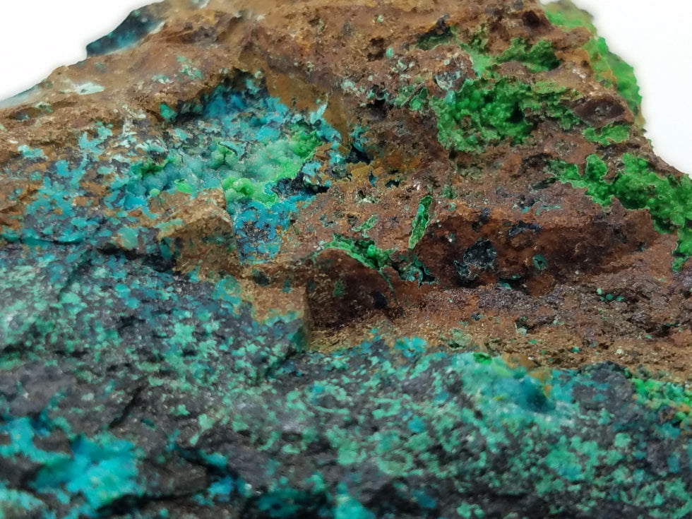 Chrysocolla Specimen closeup