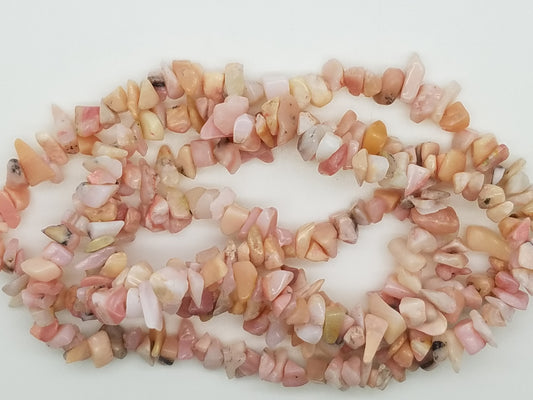 Pink Opal Chip beads Kyanite King