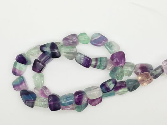 Fluorite Nugget Beads Kyanite King