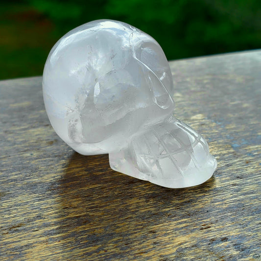 Rose Quartz Skull Crystal grid