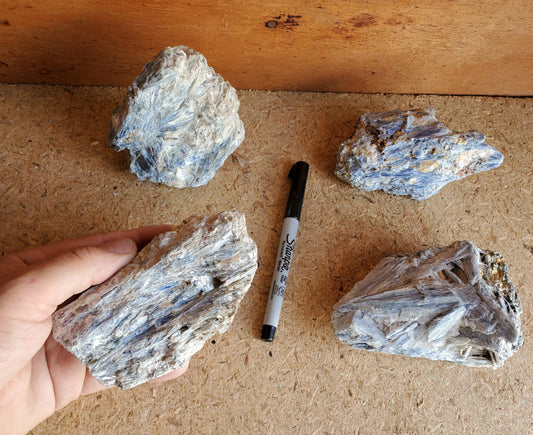 Blue Kyanite Large Cluster lot1