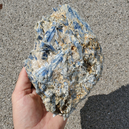 Blue Kyanite Large Cluster A1