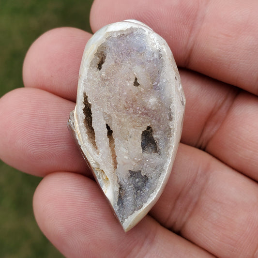 Spiralite Aura Fossil Pendant