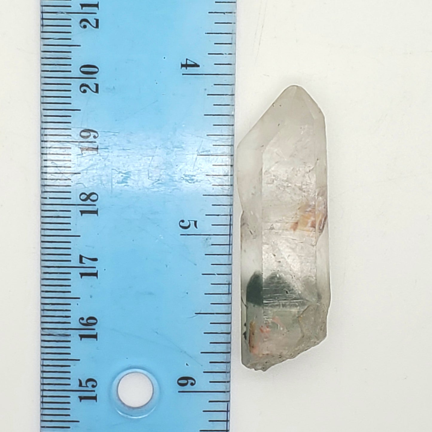 Chlorite Green Phantom Quartz Crystal Point