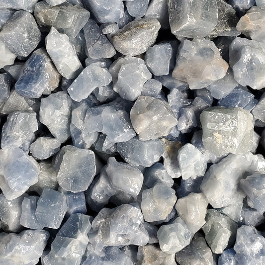 Blue Calcite | Small | 5 LB Box