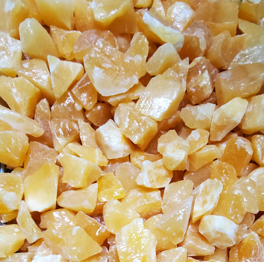 Orange Calcite | Small | 5 LB Box
