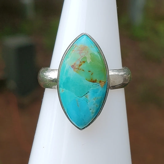 Turquoise Gemstone Sterling Ring