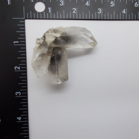 Black Phantom Quartz Crystal Cluster
