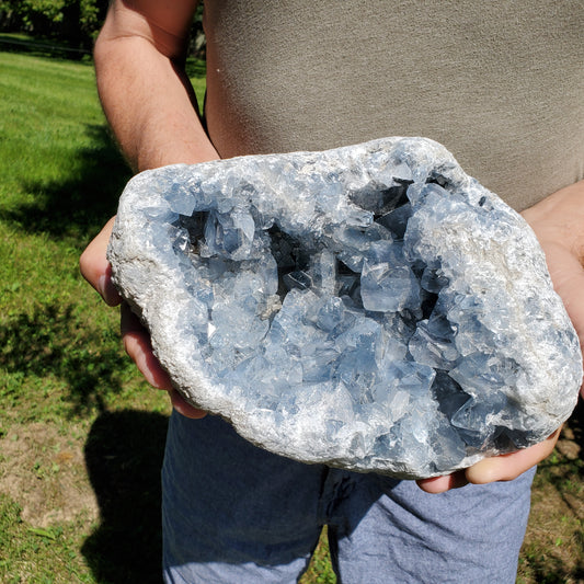Celestite Cluster Large