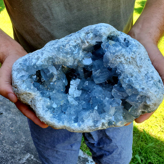 Celestite Cluster Large