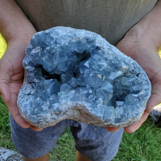 Celestite Cluster Large