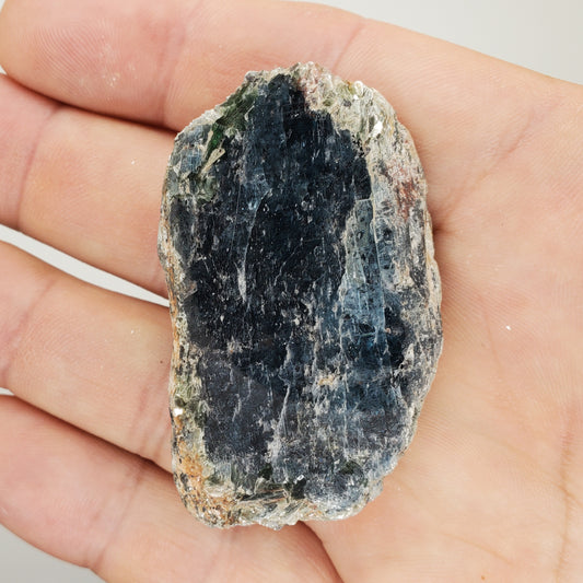 Sapphire Kyanite Polished Seer Stone