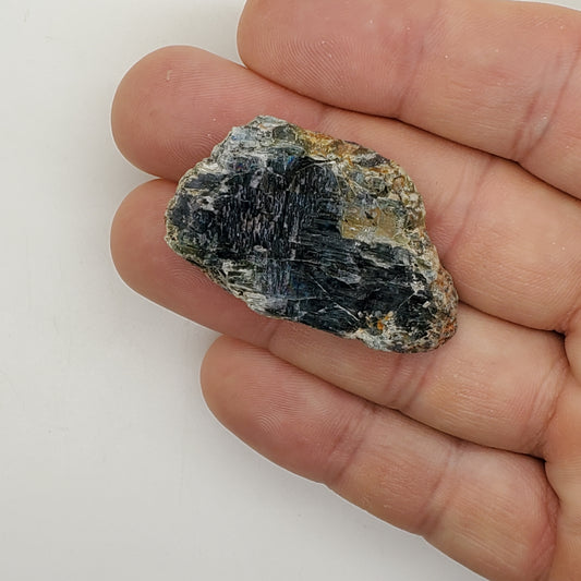 Sapphire Kyanite Polished Seer Stone