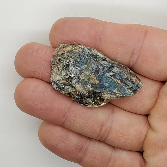 Sapphire Kyanite Polished Seer Stone